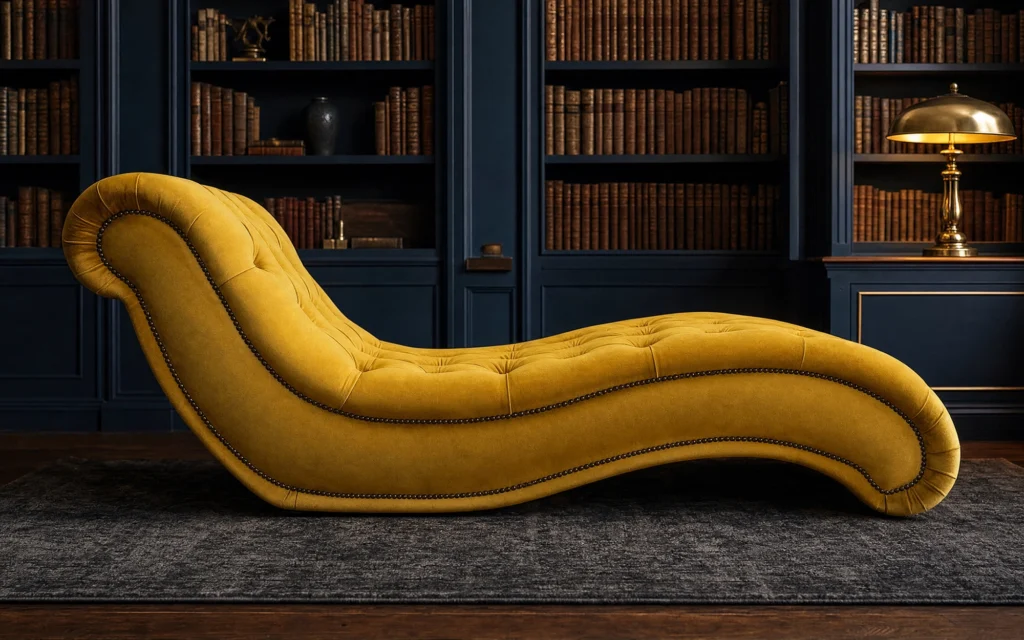 Bude Chesterfield Chaise Lounge