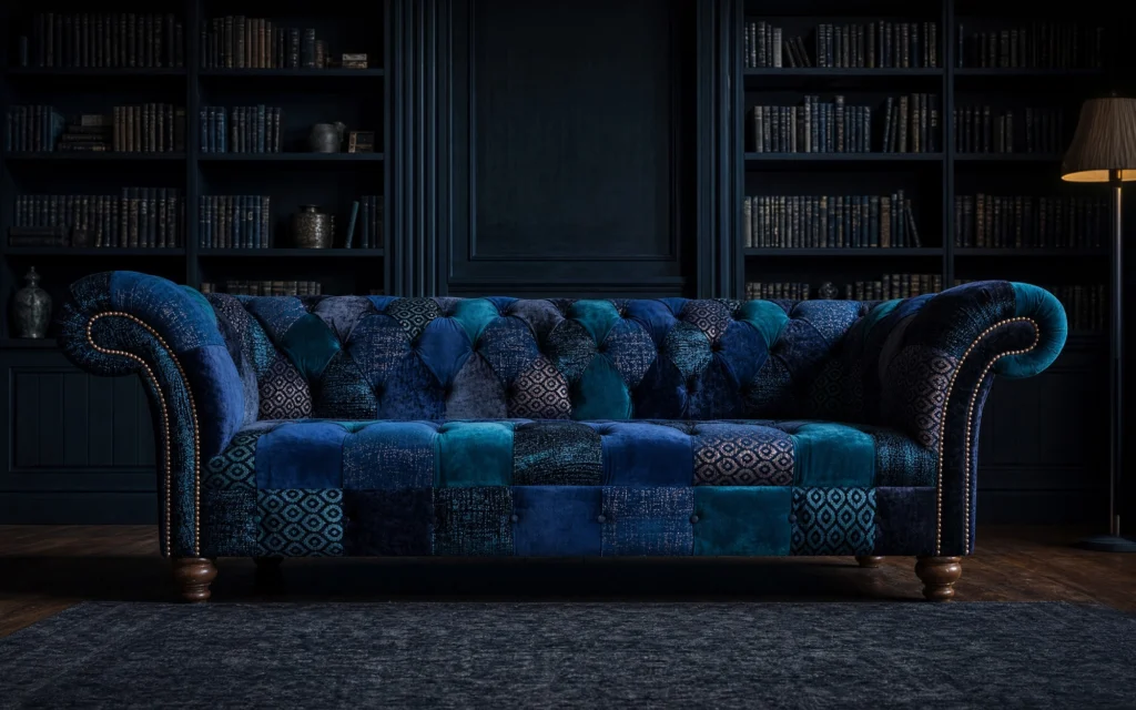 Dorset Patchwork Chesterfield Sofa