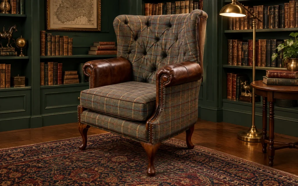 Barwell Chesterfield Wing Chair