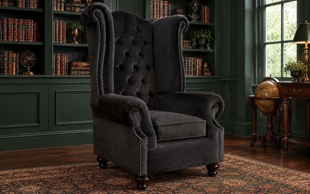 Goliath Chesterfield Wing Chair