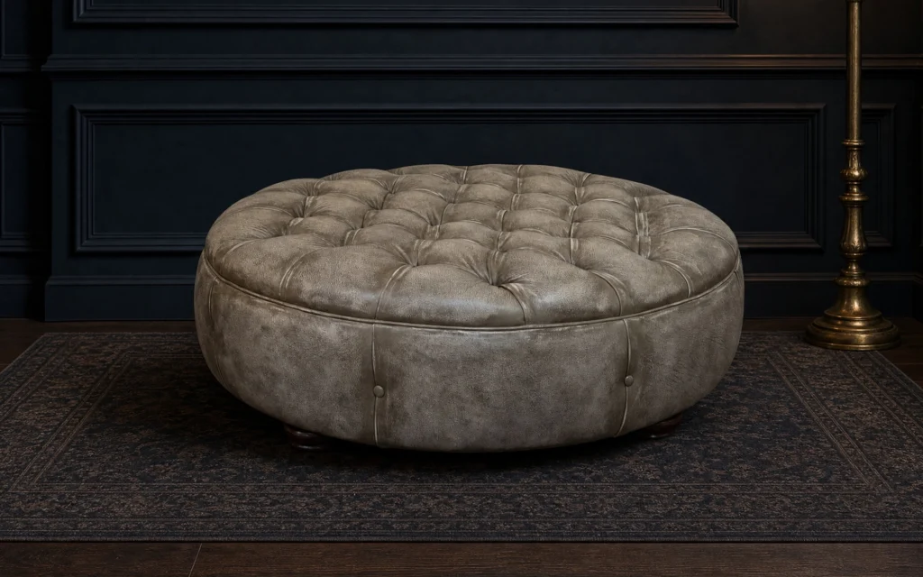 Armitage Chesterfield Ottoman