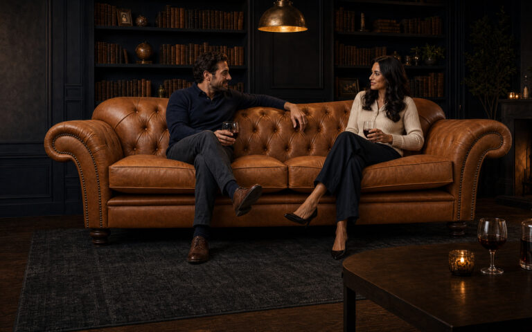 How to Care for a Leather Chesterfield Sofa