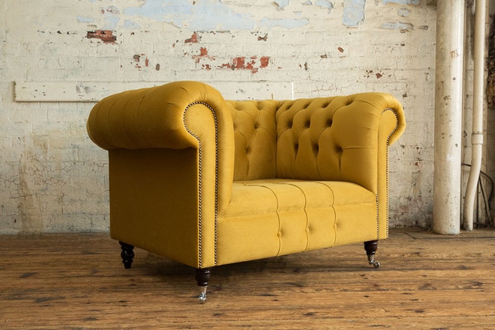 Edwardian Chesterfield Armchair