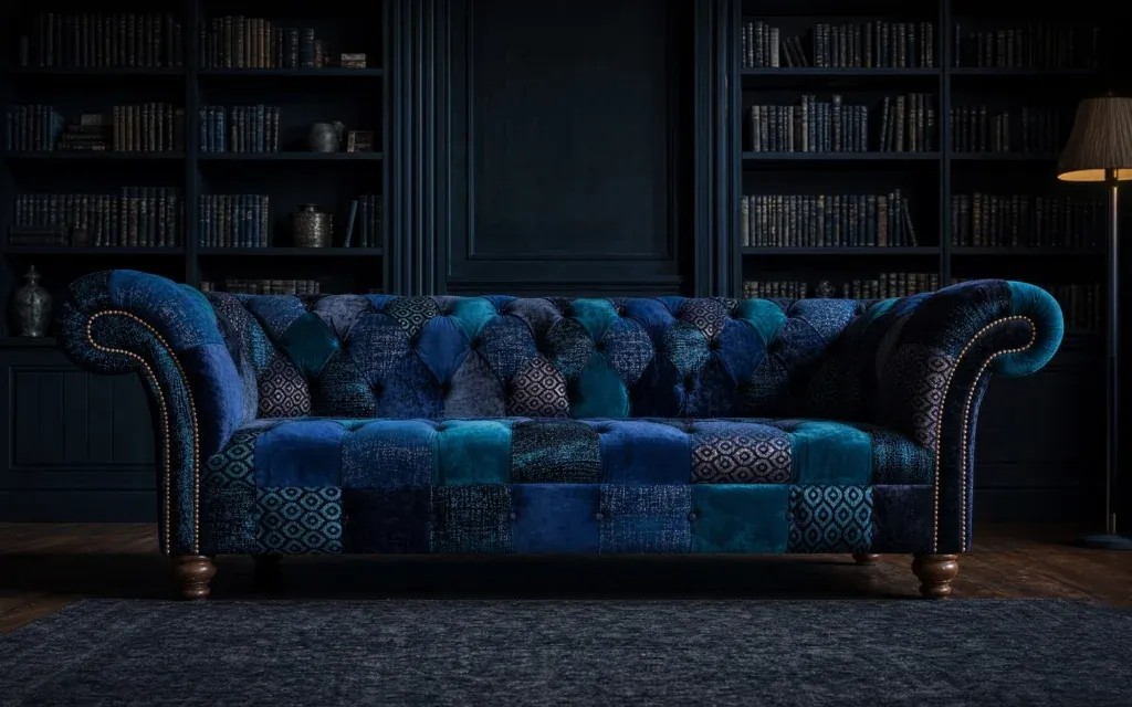Dorset Patchwork Chesterfield Sofa