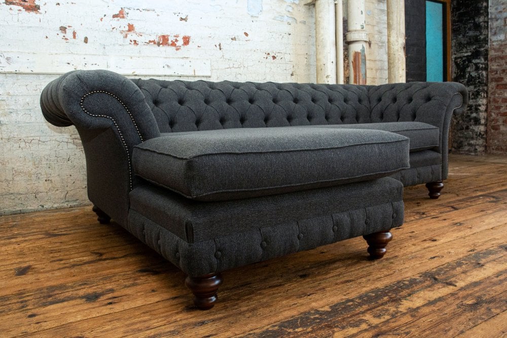 Woodstock Chaise End Chesterfield Sofa