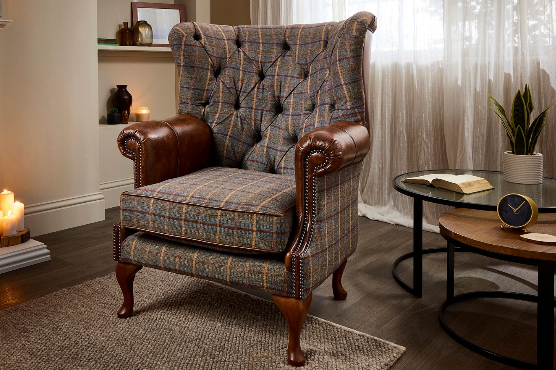 Barwell Chesterfield Wing Chair