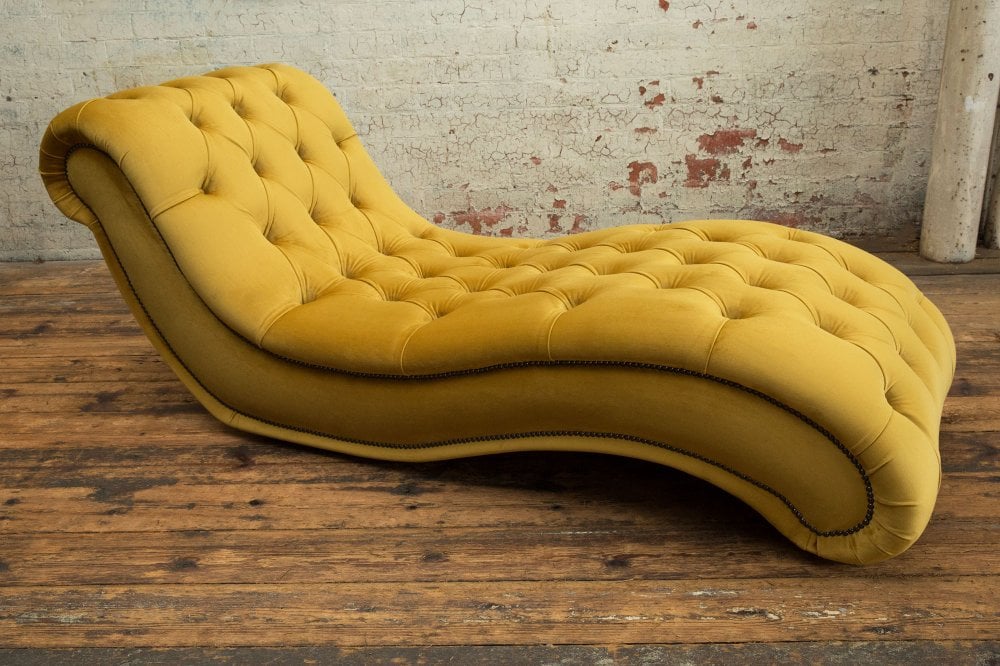 Bude Chesterfield Chaise Lounge