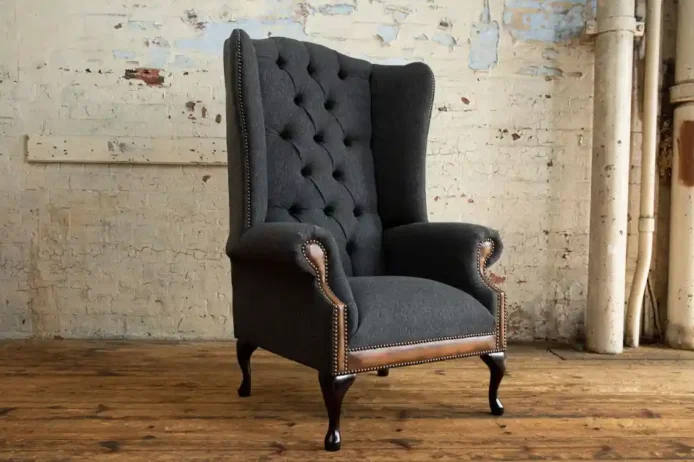 Conrad Chesterfield Wing Chair