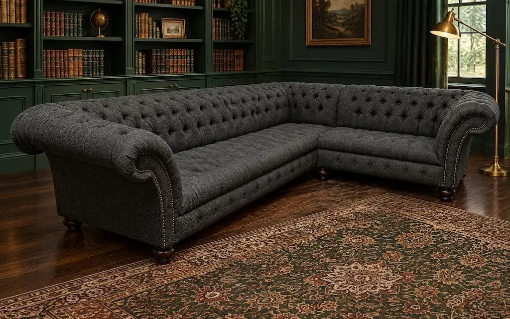 Geneva Corner Chesterfield Sofa