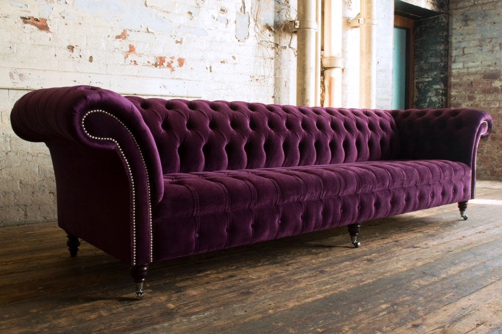 Grande Geneva Chesterfield Sofa