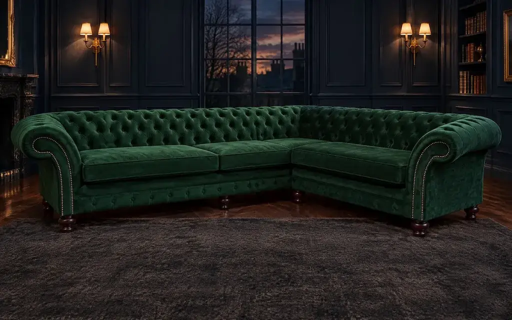 Woodstock Corner Chesterfield Sofa