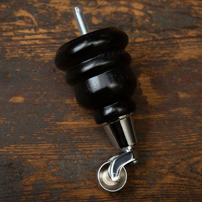 Black Chrome Castor