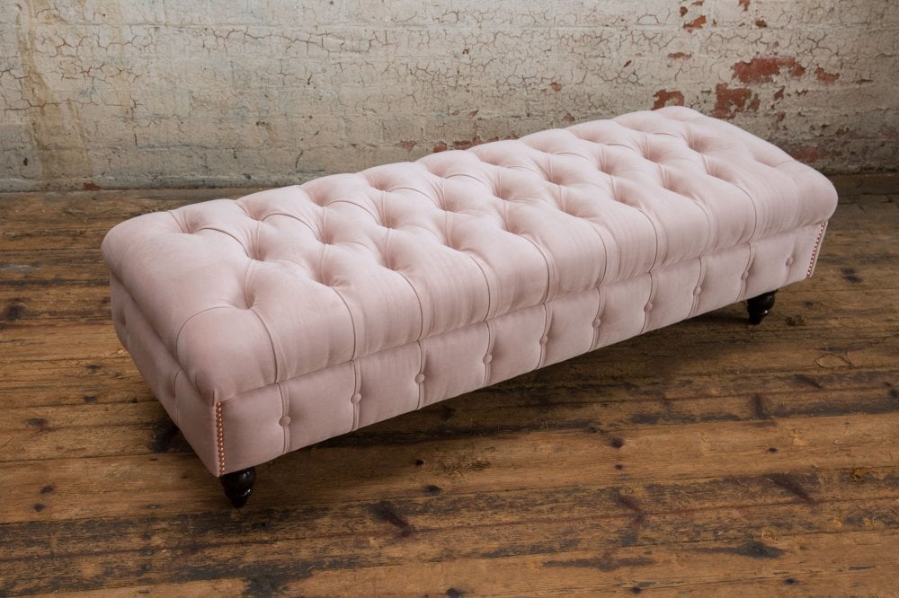 Milan Chesterfield Footstool