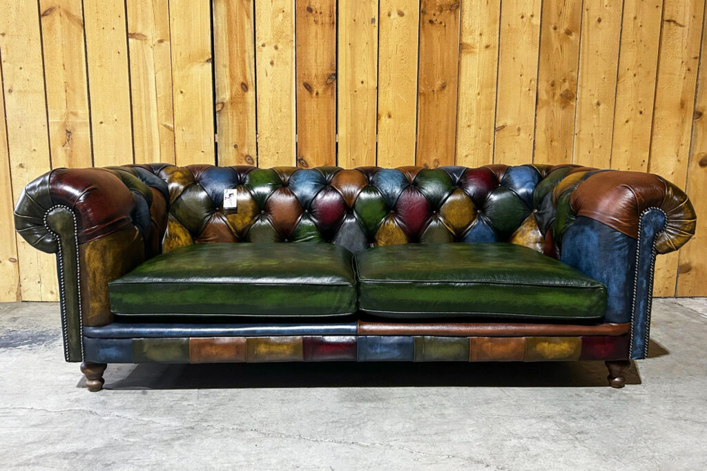Howarth Patchwork Chesterfield Sofa