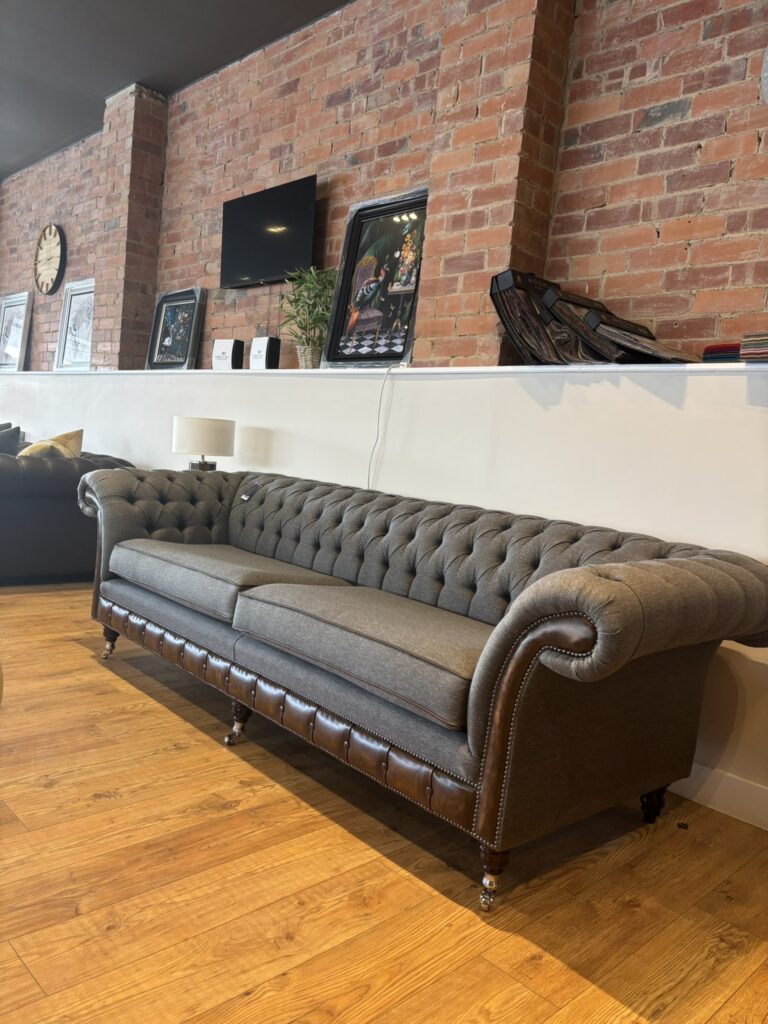 Conrad 4-Seat Chesterfield In Bespoke Fabric