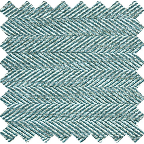 Duck Egg Herringbone Wool Swatch