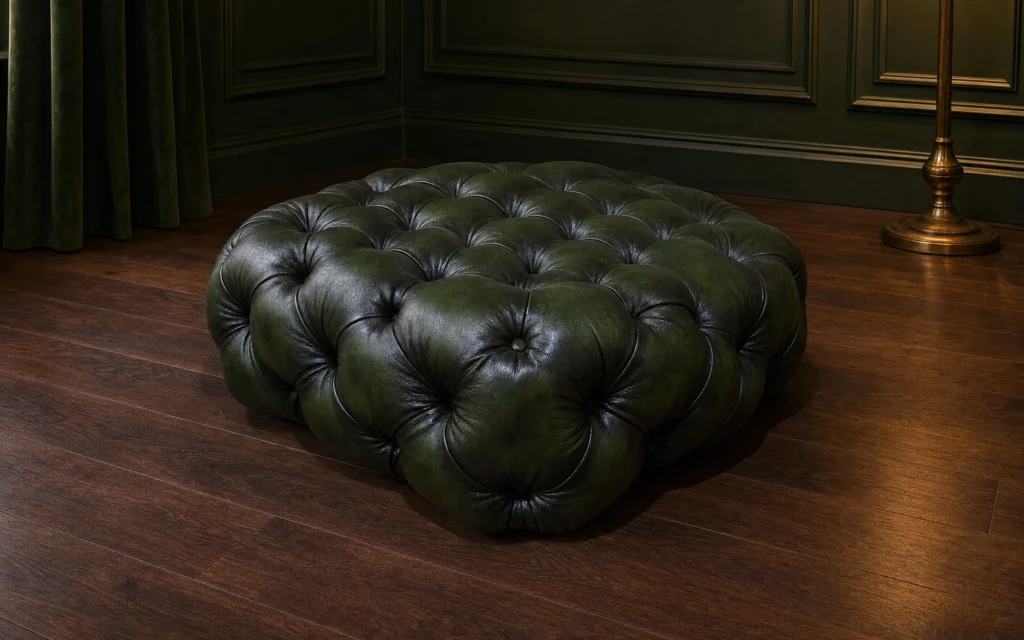 Buxton Chesterfield Footstool