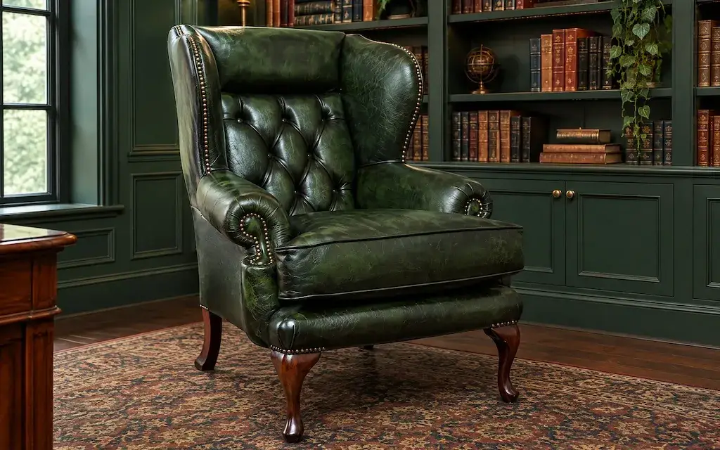 Belvoir Chesterfield Wing Chair