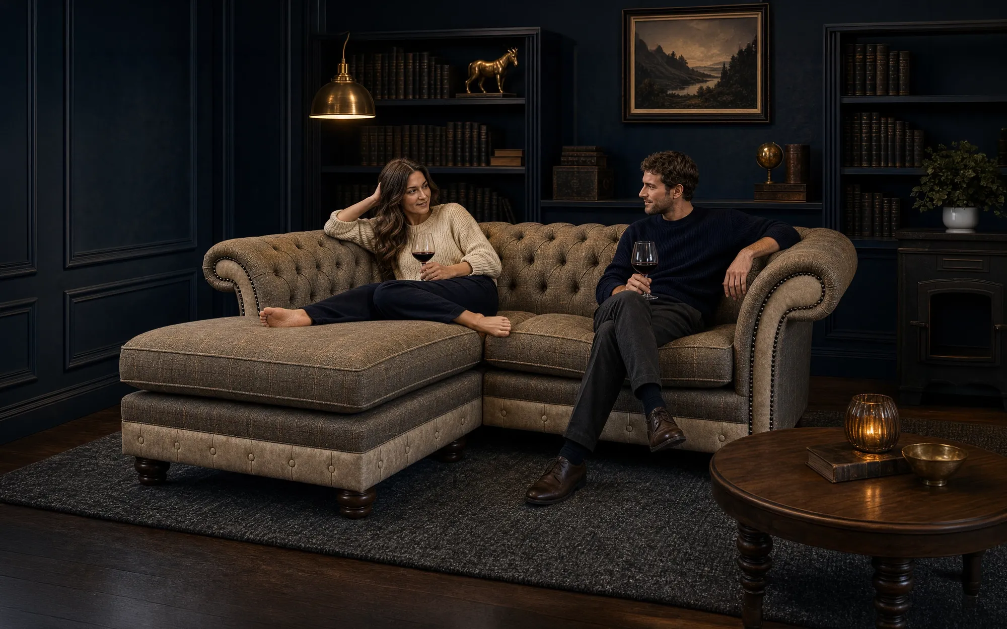 Corner Chesterfield Sofas