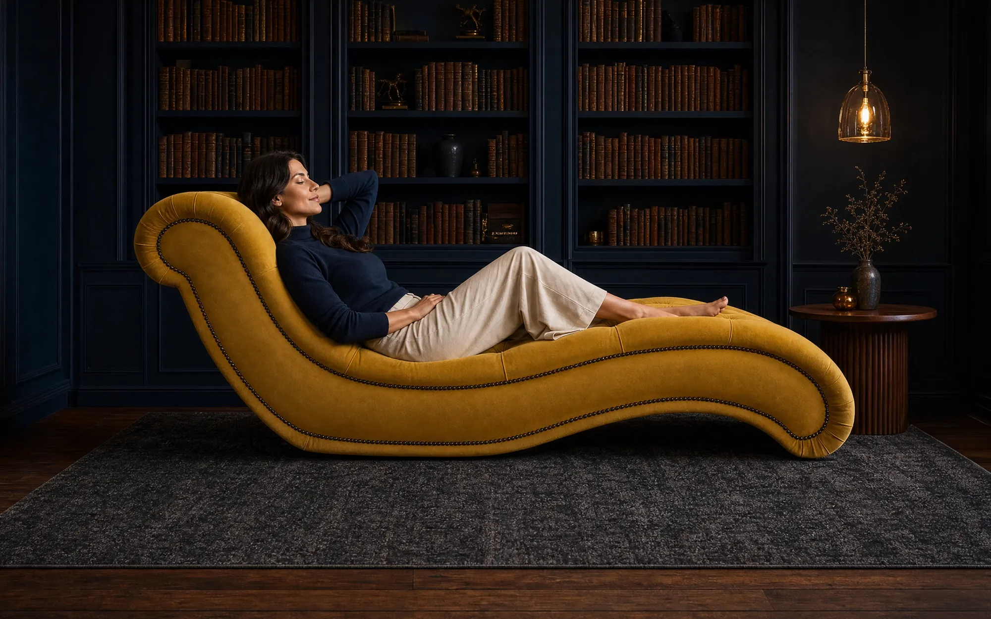 Chesterfield Chaise Lounges
